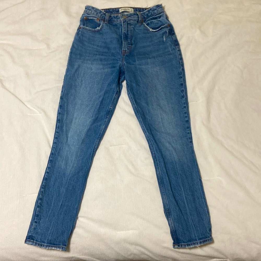 A&F the skinny high rise size 2